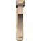 Ekena Millwork Westlake Craftsman Rough Sawn Bracket w/ Offset Brace, Douglas Fir, 6"W x 32"D x 32"H BKT0604X32X32WTL04RDF - alternate 4